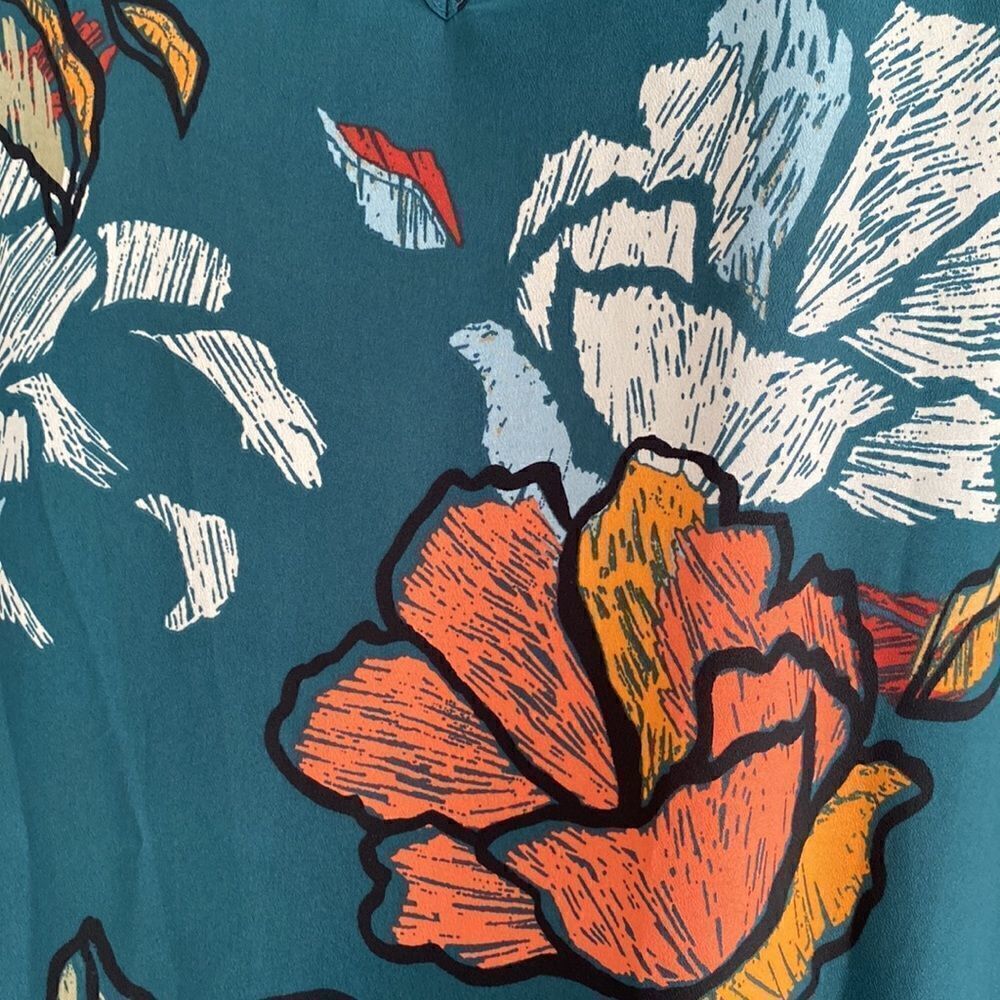 Anthropologie Maeve Swing Dress Floral Print Size Small - Picture 3 of 8